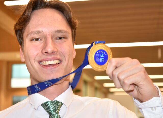 Gold für Filip Findeis | Foto: Herbert Schleich