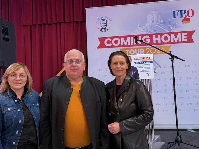 Von links die Spitzenkandidaten des Bezirkes Gerda Poglitsch, Kurt Muszits und Petra Wagner. | Foto: Peter Sattler