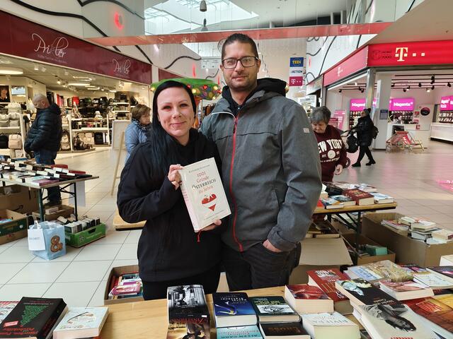 Auch Cornelia und Manuel wollten mit ihrer Spende einen Beitrag leisten.  