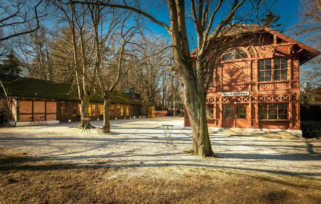 Die Villa Aurora, hier im Jahr 2019. Das beliebte Ausflugslokal könnte ihren Betreiber verlieren. | Foto: Klaus Bauer