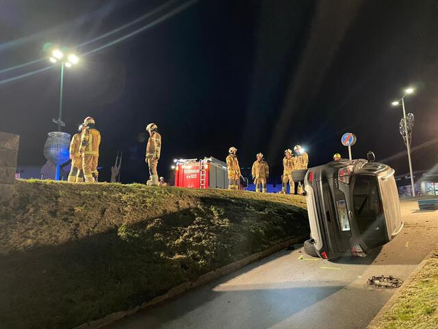 Auf der Salurner Straße kam es gestern zu einem Unfall | Foto: ZOOM.Tirol