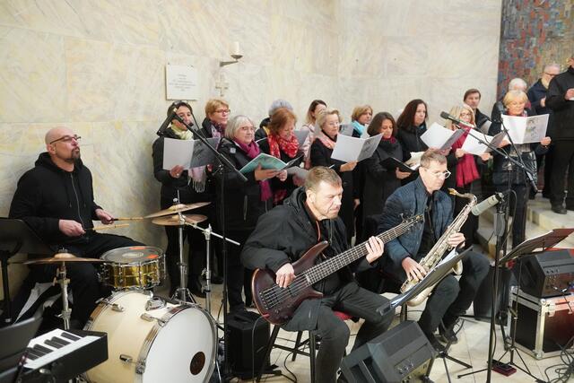 In der Stadtpfarrkirche Ternitz wurde im Zuge der Bründlmesse ordentlich musiziert.