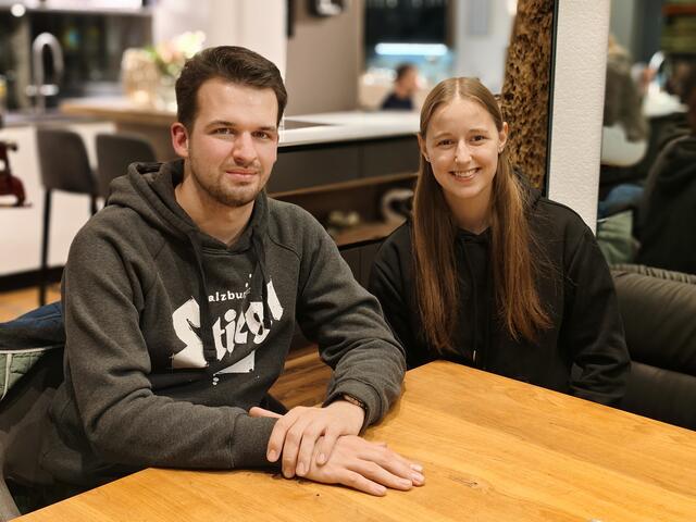 Für David und Katharina war ein Besuch während der Hausmesse Premiere. 
