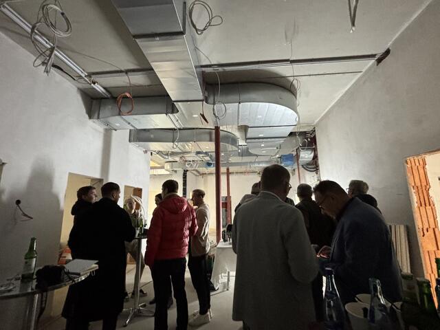 Bilder von der Baustelle am 16. November. | Foto: MeinBezirk Perg