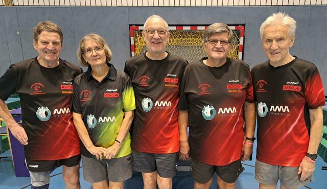 Gerhard Ast, Renate Ast, Helmut Roucka, Walter Ast, Heinz Lukaschek | Foto: Atus