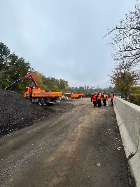 Besichtigung einer Baustelle vor Ort | Foto: PTS Horn