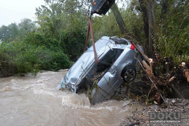 Fahrzeugbergung in Mank (Bezirk Melk) | Foto: Doku NÖ