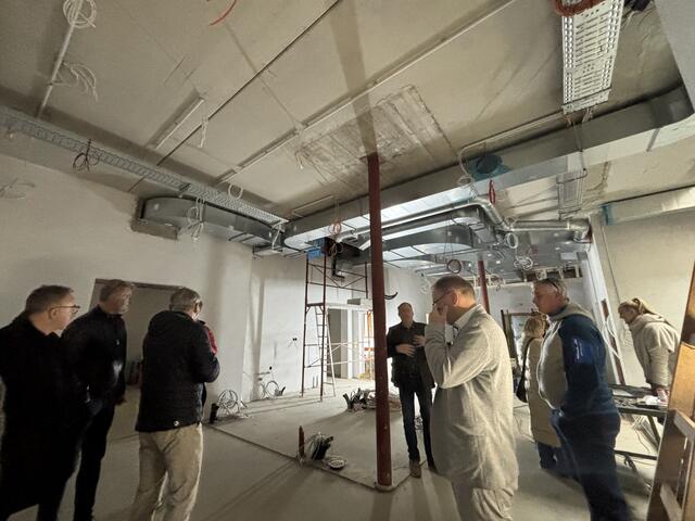 Bilder von der Baustelle am 16. November. | Foto: MeinBezirk Perg