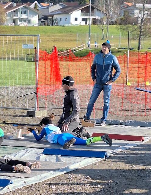 Nicht nur beim Schießen waren die Reuttener Biathleten gut vorbereitet. | Foto: Biathlon-Team Reutte