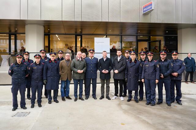 Am Julius-Tandler-Platz wurde eine neue Polizeistation eröffnet.  | Foto: BMI