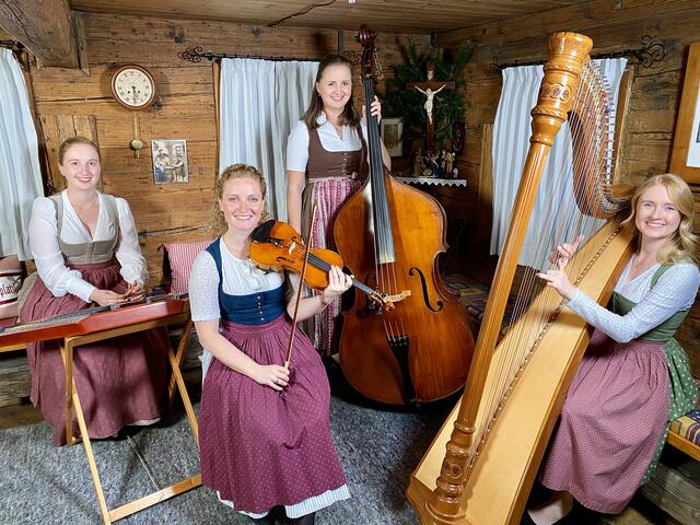 Die Gruppe Vierklee aus der Wildschönau.