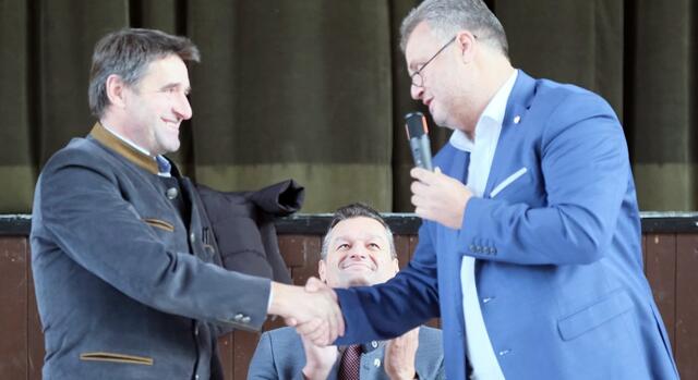 Von links: Fritz Mayr, Michael Gruber, Peter Handlos. | Foto: FPÖ Freistadt