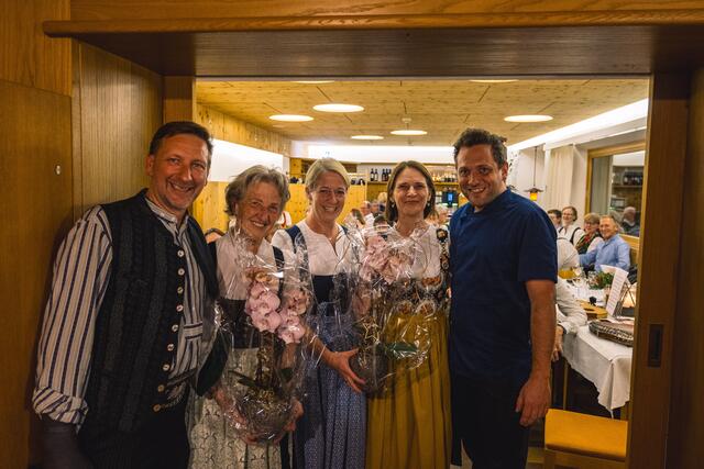 Peter Margreiter, Agnes Steixner, Teresa Steixner, Sonja Steusloff-Margreiter und Johannes Steixner | Foto: Pernsteiner