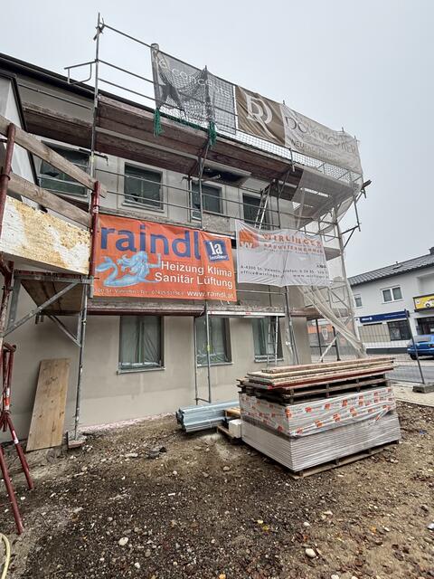 Bilder von der Baustelle am 16. November. | Foto: MeinBezirk Perg