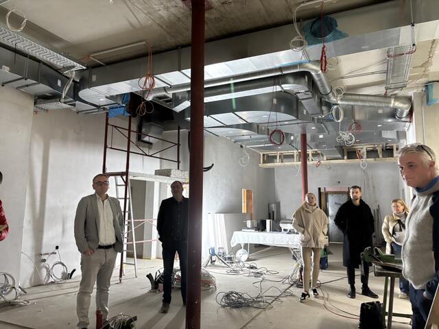 Bilder von der Baustelle am 16. November. | Foto: MeinBezirk Perg