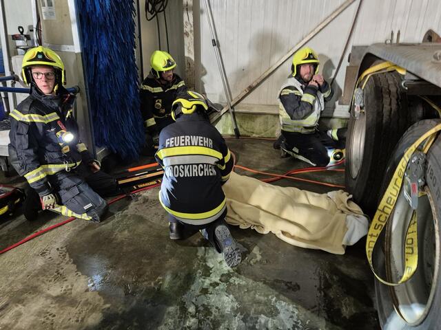 Beim Lkw-Unfall wurde mit Dummys gearbeitet. | Foto: FF Mooskirchen