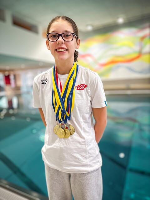 Annika Mantler - ein Schwimm-Supertalent | Foto: Jürgen Mantler
