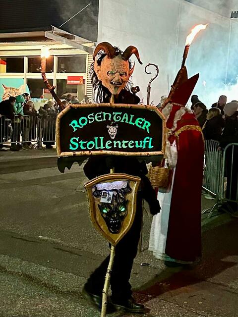 Die Rosentaler Stollenteufl zeigten sich in ihrer Heimat. | Foto: Gemeinde Rosental