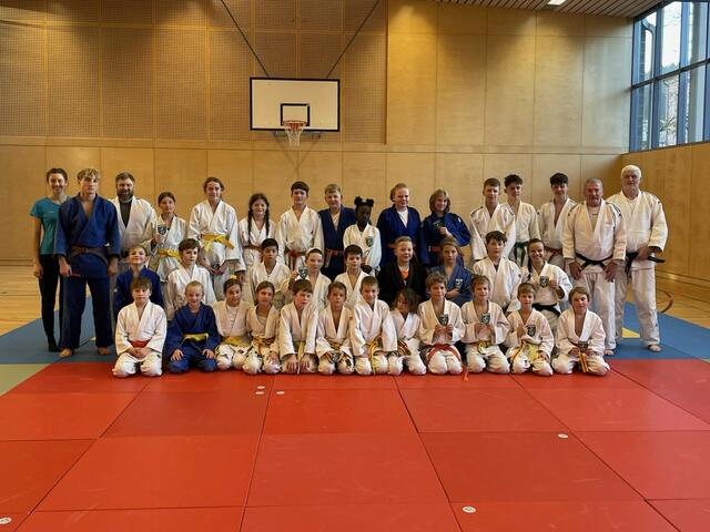 Das Steirische Schülertraining im Judo fand kürzlich in Bruck an der Mur statt. | Foto: Judo Club Bruck/Mur