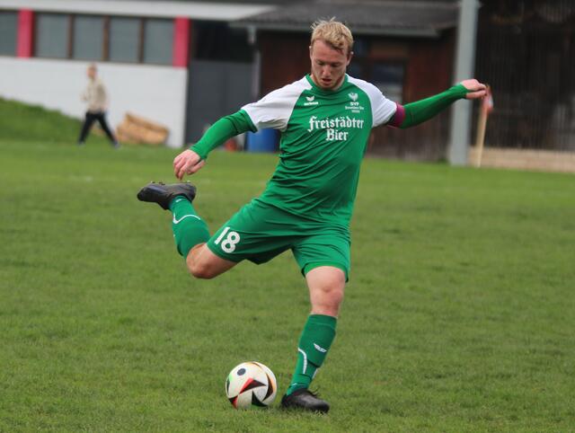 Der SV Freistadt (Michael Haiböck) landete nach einer sehr durchwachsenen ersten Saisonhälfte nur im Ligamittelfeld der Bezirksliga Nord. 