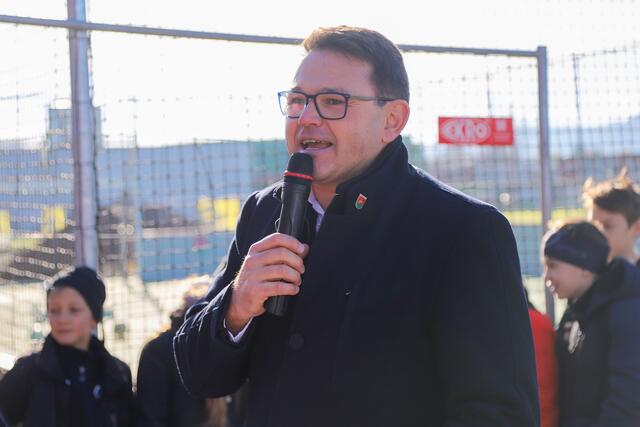 Bürgermeister DI Franz Nöhrer bei den Eröffnungsworten | Foto: Iris Bloder