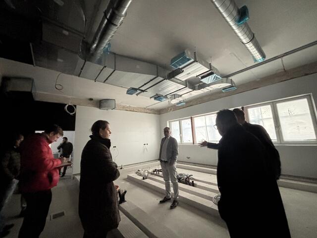 Bilder von der Baustelle am 16. November. | Foto: MeinBezirk Perg