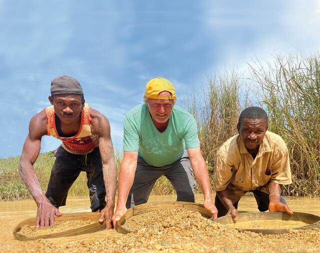 Helmut Pichler war im April mit seinem Vortrag "Diamantenfieber" zu Gast im Lavanttal. | Foto: Helmut Pichler