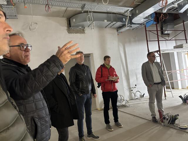 Bilder von der Baustelle am 16. November. | Foto: MeinBezirk Perg