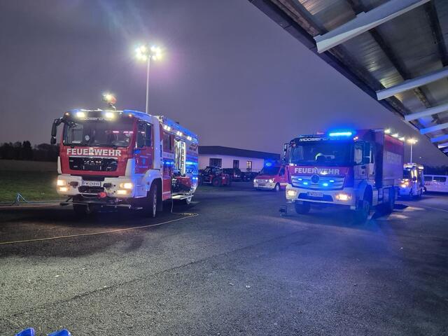 Nach dem Einsatz in Gießenberg stand noch eine Abschlussübung am Programm. | Foto: FF Mooskirchen