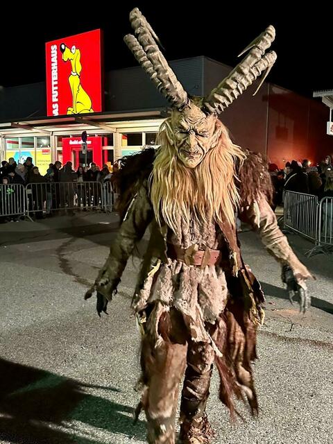 Manche Krampusse schauten sogar schon etwas ästhetisch aus. | Foto: Gemeinde Rosental