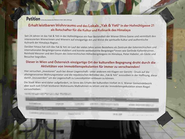 Die Lokalbesitzer hatten vor Monaten eine Petition gestartet. (Archiv) | Foto: Salme Taha Ali Mohamed/MeinBezirk.at