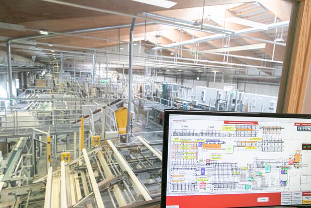 Die Produktionshalle am Standort Abtenau. | Foto: weinberger-holz.at