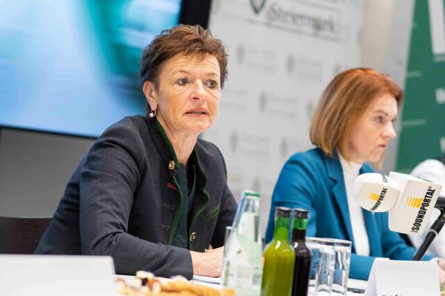 LK-Vizepräsidentin Maria Pein: Die Landwirtschaftskammer unterstützt die steirischen Biobäuerinnen und Biobauern. | Foto: LK Steiermark/Danner