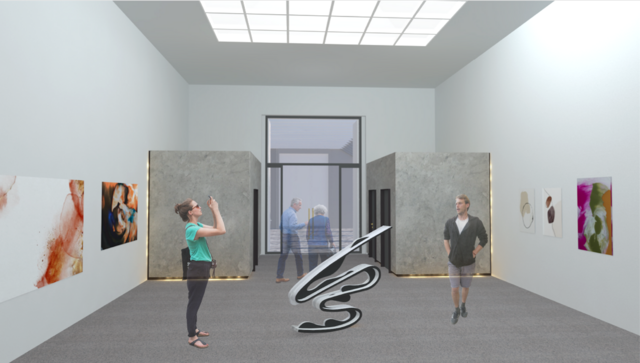 So soll das neue Atelier Augarten aussehen.  | Foto: Presseabteilung BHÖ