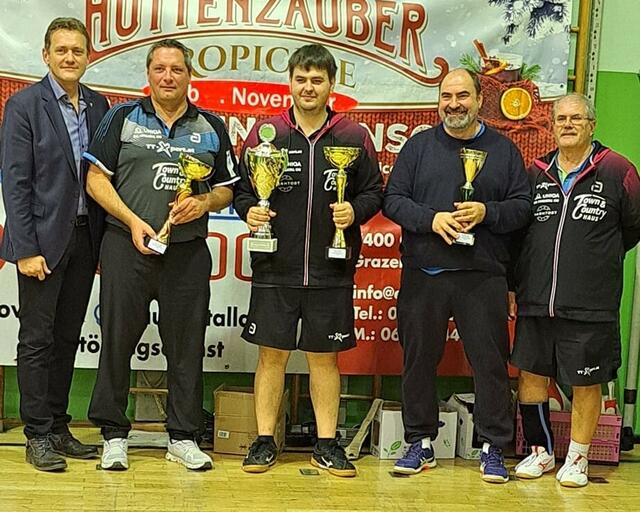 Michael Seper ist Oberwarter Stadtmeister. | Foto: Gerhard Puhr