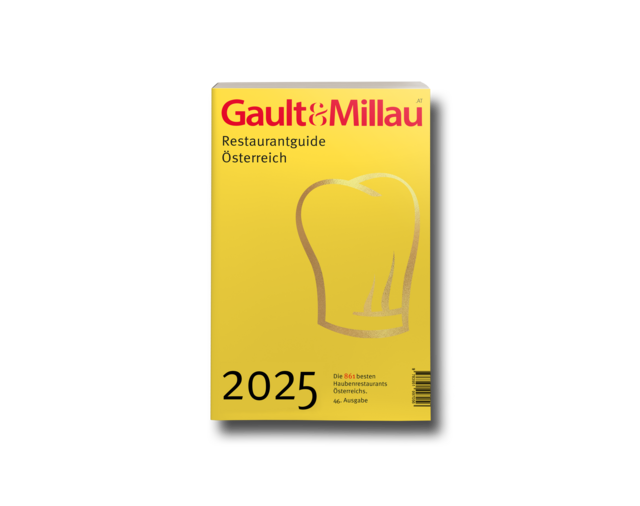 So sieht er aus: Der neue Gault&amp;Millau-Restaurantguide Östererreich für das Jahr 2025. | Foto: Gault&amp;Millau