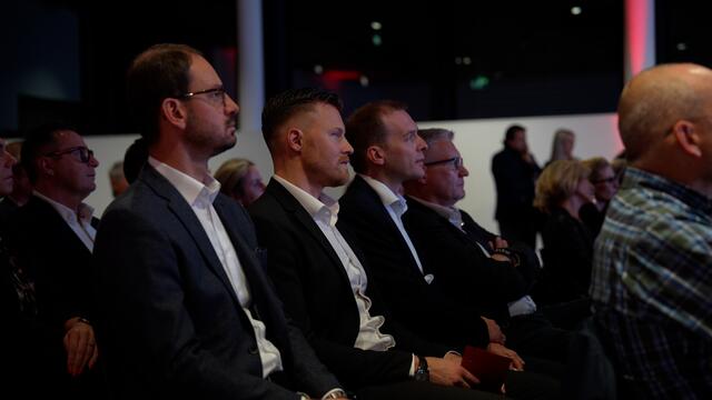 Gebannt lauschten die Mitglieder den Ausführungen des PALFINGER-CEOs. 