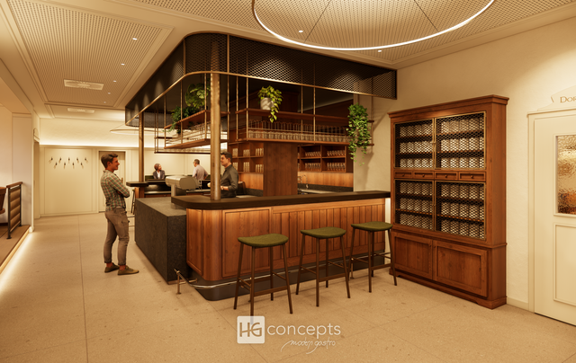 Visualisierung Bar. | Foto: HG concepts/modern gastro