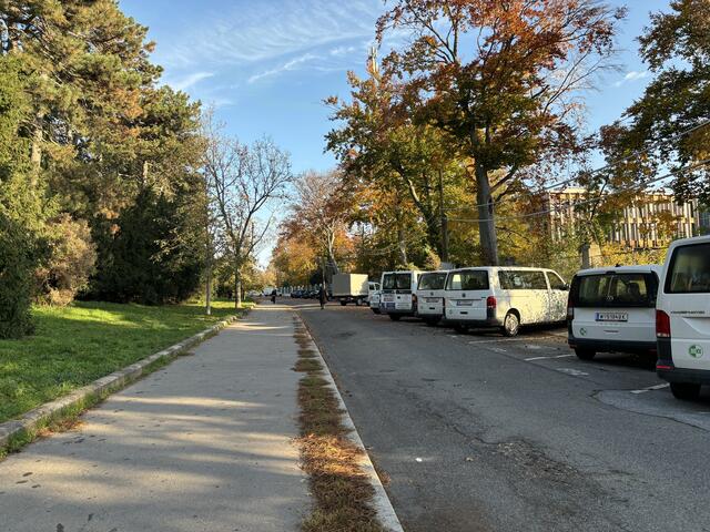 Die Borkowskigasse soll umgewidmet werden, sodass die Boku vergrößert werden kann. Im Bezirk findet man das weniger gut. | Foto: Laura Rieger/MeinBezirk