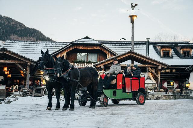 Romantische Kutschenfahrten durch die Winterlandschaft Bad Kleinkirchheims. | Foto: Gert Perauer