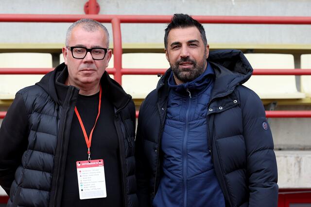 Managementberater Carlos Leal mit Cheftrainer Ismail Atalan | Foto: GEPA pictures
