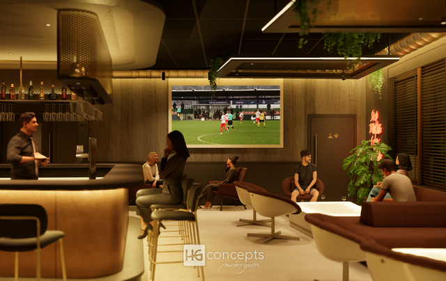 Visualisierung Lounge. | Foto: HG concepts/modern gastro