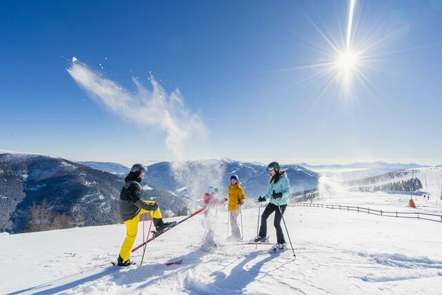 Die bestens präparierten Pisten in Bad Kleinkirchheim warten nur auf Ihre Schwünge. | Foto: Mathias Prägant