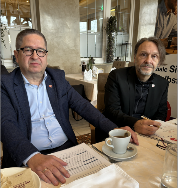 Präsident Thomas Schaden und Landesgeschäftsführer Gerd Böhm starten in den Wirtschaftskammer-Wahlkampf. | Foto: MeinBezirk