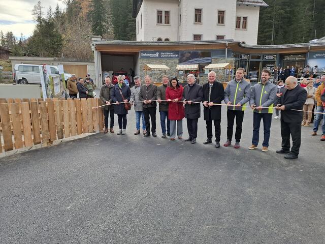 Die feierliche Eröffnung | Foto: Gemeinde Mallnitz