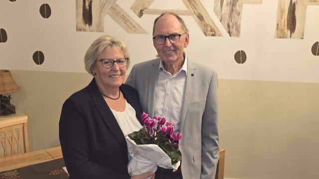 Gertraud und Franz Ebersberger. | Foto: Gemeinde Puchberg