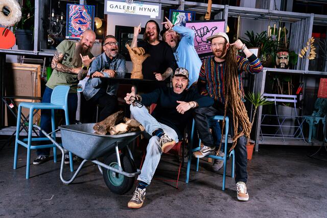 Die SCHULTZ-Gang freut sich auf einen kreativen Tag.  | Foto: Wunderkastl 