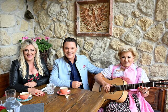 Anja, V. Autenrieht, Stefan Mross, Rosi Schipflinger. | Foto: ABR-Pictures/W. Breiteneicher