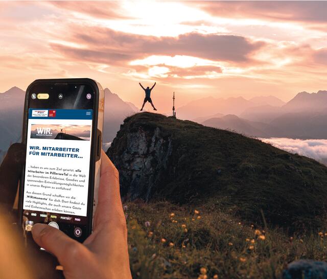 Neue App mit Benefits für Mitarbeitende in der Region. | Foto: TVB PillerseeTal