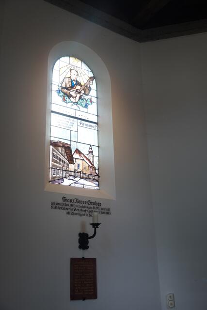 Im Inneren der Stille-Nacht Kapelle Oberndorf. | Foto: Emanuel Hasenauer